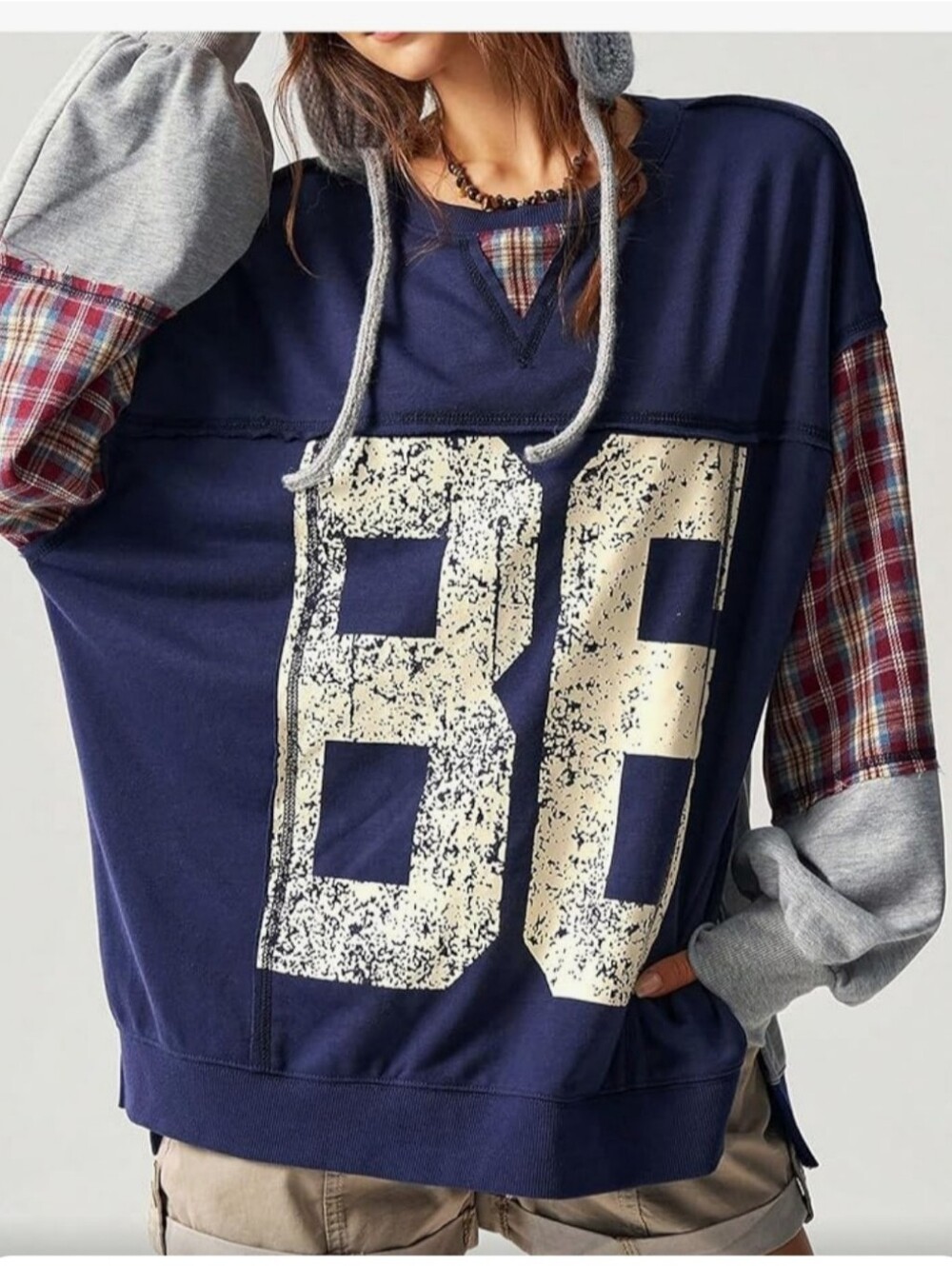 Patchwork Sweatshirt - Picture 6 of 6
